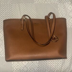 Brown Micheal Kors Tote Bag